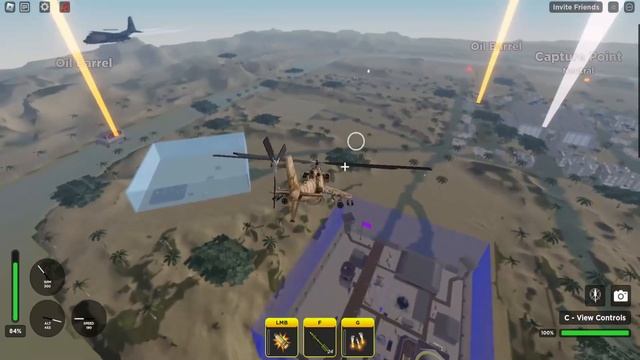 Roblox WarTycoon│รีวิว Mi-24 Hind คอปเตอร์พระเจ้า!! смотреть онлайн