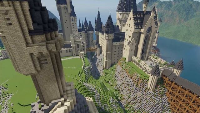 Hogwarts in Minecraft - 2021 Progress Tour смотреть онлайн