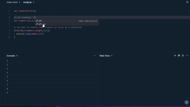 Array with conditional elements - Javascript смотреть онлайн