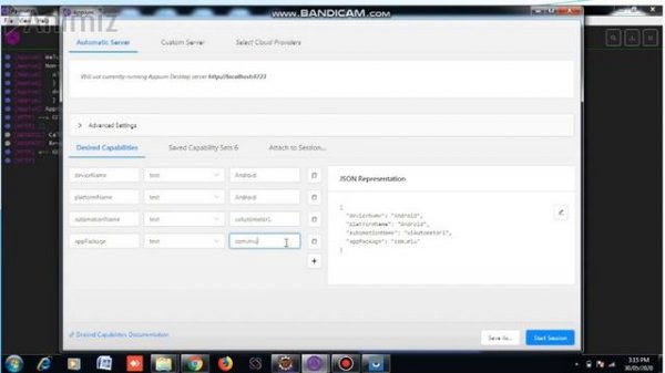 Mobile app testing with Appium(Calculator)
