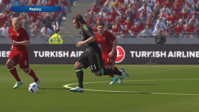 Gareth Bale PES2016 Euro 2016 Goal смотреть онлайн