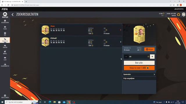 fut web app coins maken NL/BL смотреть онлайн