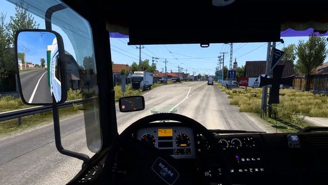 Euro Truck Simulator 2 1.45 | MAN TGA+Fliegl SDS350 Mega | Hungary Map смотреть онлайн