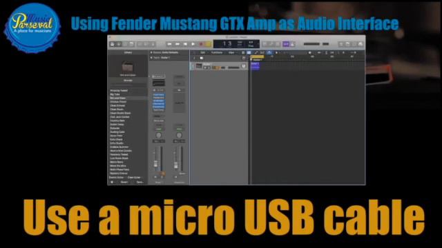 Fender Mustang GTX as Audio Interface!! смотреть онлайн