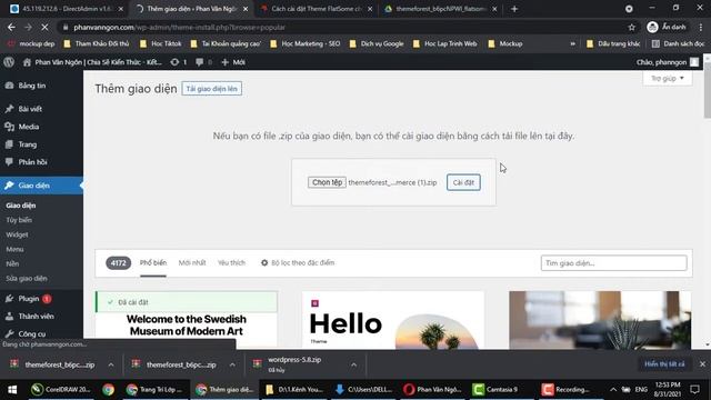 Hướng Dẫn Cài Theme Flatsome cho Wordpress mới nhất смотреть онлайн