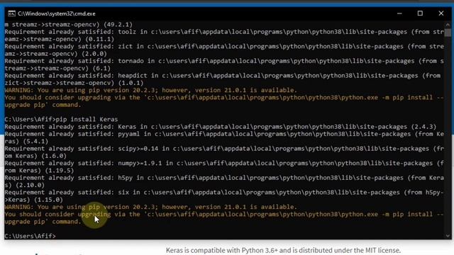 Cara install Python, OpenCV, dan Keras смотреть онлайн
