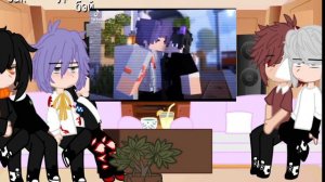 реакция персонажей ~yeosm~ на себя @YeosM #гачаклаб #capcut