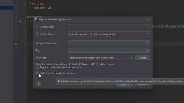 Deploy Third-Party Python Libraries to AWS Lambda with SAM and PyCharm смотреть онлайн