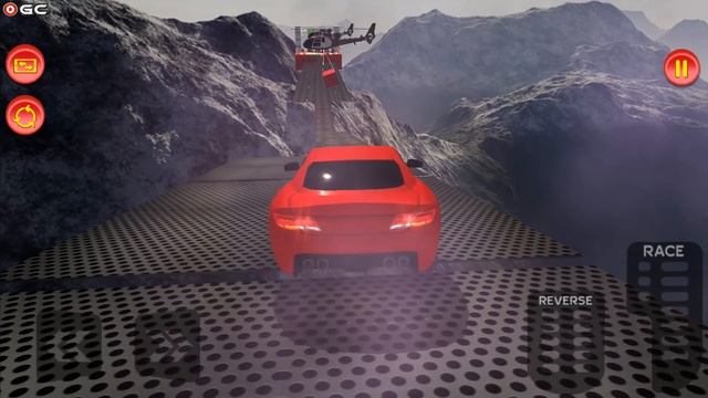 Crazy Car Driving Simulator - Impossible Stunt Sky Tracks - Android Gameplay FHD #4 смотреть онлайн