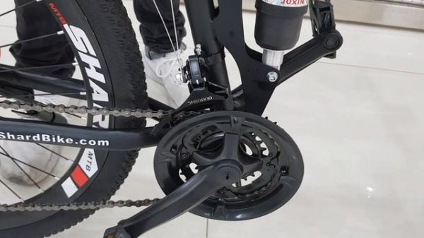 Folding Bike Shard Land Rover 20,24,26 Inch, 21 Speed, Double Suspension, Spoke Wheel–Mountain Bike