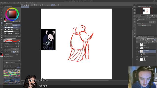 Artist Draws Random Hollow Knight Characters| Stream Archive смотреть онлайн