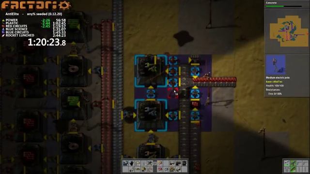 Factorio Speedrun in 2:40:48 by AntiElitz (any%) смотреть онлайн