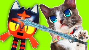 Киса Алиса боится монстров! Разоблачение игрушечных монстров 👾