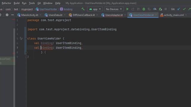 DiffUtil - Improve Recyclerview performance | Kotlin Android Studio 2023 смотреть онлайн