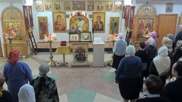Богослужение в Храме святых целителей Косьмы и Дамиана г. Екатеринбург 30.10.2022. смотреть онлайн