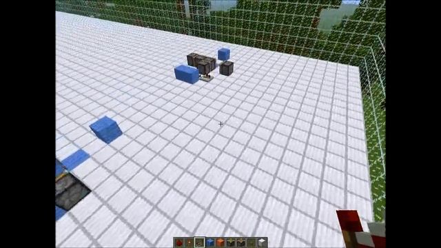 Двойной поршень, не липкий (Minecraft) смотреть онлайн