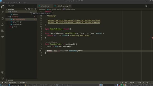 React + Go Todo App Part 2 смотреть онлайн