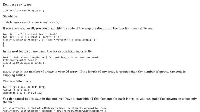 Flattening a 2D array to a 1D array based on indexes (4 Solutions!!) смотреть онлайн