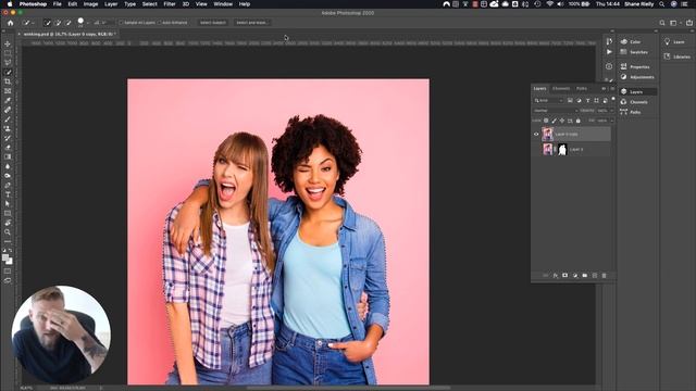The amazing new Photoshop selection tools: Object Select & Select And Mask смотреть онлайн