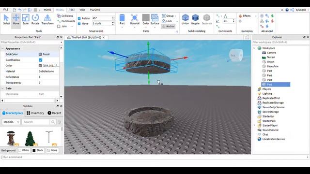 Roblox Studio EP1: How to make a Easy Fountain on Roblox смотреть онлайн