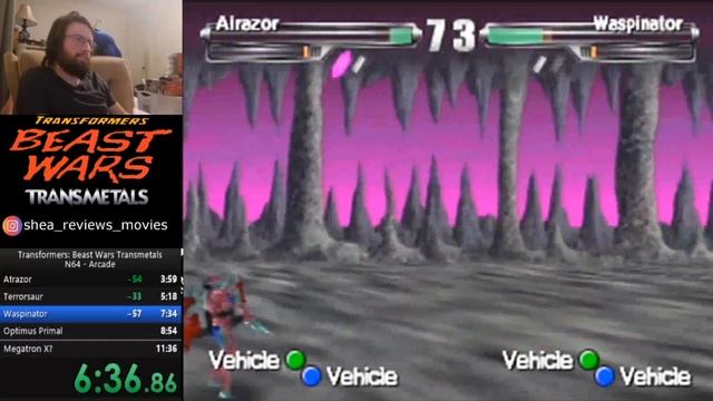 Transformers: Beast Wars Transmetals - N64 Any% Speedrun WR! - 10:34 смотреть онлайн