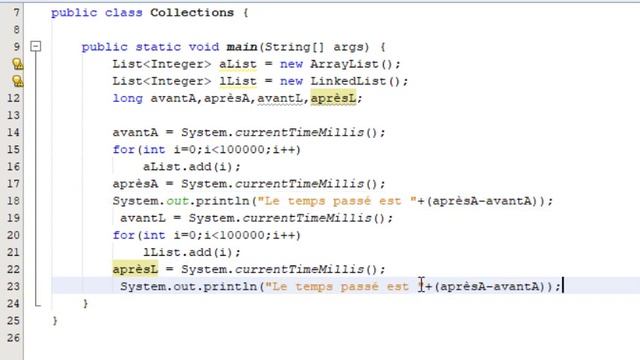 Java Cours 105 درس جافا Les Collections partie 2 LinkedList смотреть онлайн