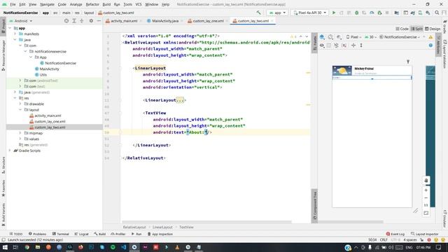 Custom Notification Best Practices in Android Studio Latest Part 6 смотреть онлайн