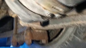 Скания G440, замена регулировочных рычагов (трещеток) задней оси.