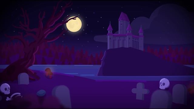 Stick Nodes Castle of Spookcula Halloween Background Showcase смотреть онлайн