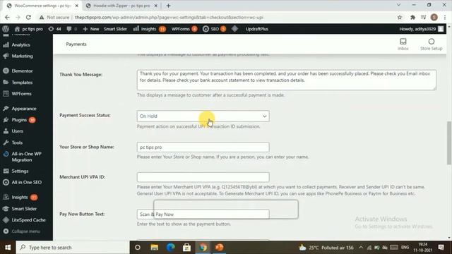 How to Add UPI Payment Gateway to E-Commerce Website in WordPress смотреть онлайн