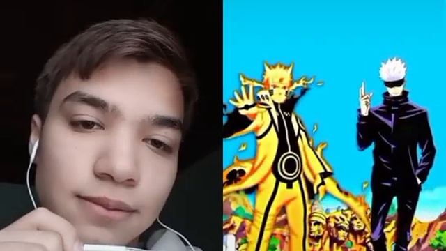 Наруто Vs Годжо #anime #anime #naruto #animebattle