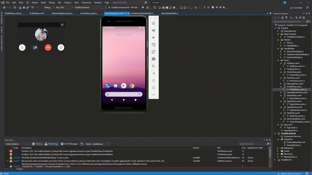 Xamarin Forms Firebase Chat Bid App Final [Part 1] Year Project with Yaser Qaraghuli смотреть онлайн