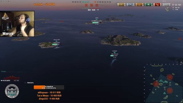 РАНГОВЫЕ БОИ. ТРЕТИЙ СЕЗОН #1 БРОНЗА | [ZAVOD] | World of Warships смотреть онлайн