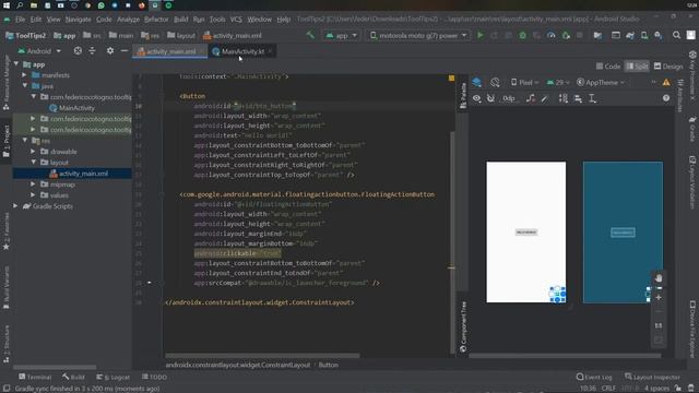 Tooltips in Android Studio Tutorial (API level 26+) смотреть онлайн