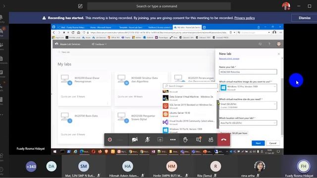 Membuat Laboratorium Komputer Maya Dengan Azure смотреть онлайн