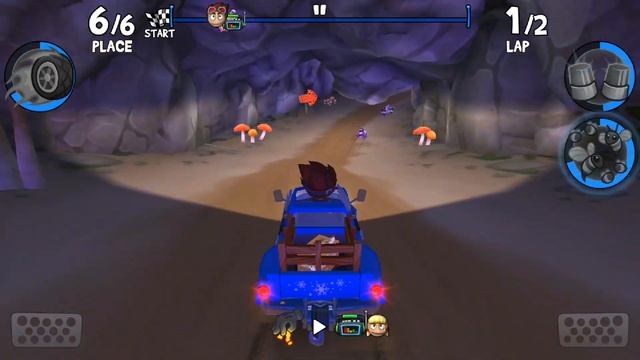Rez ft Old Timer's Flying Tricks || Beach Buggy Racing 2 (All Shortcuts) смотреть онлайн