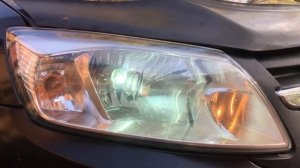 Установки мини линз Y9 H4 лада гранта led lens