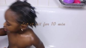 Kids Wash Day Routine | How to moisturize and detangle Kinky Curly Coily Hair | Linda Barry