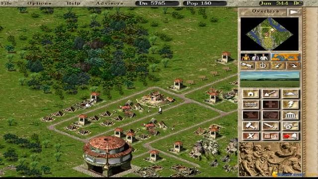 Caesar 3 gameplay (PC Game, 1998) смотреть онлайн