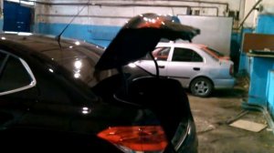 Открытие багажника С4 седан