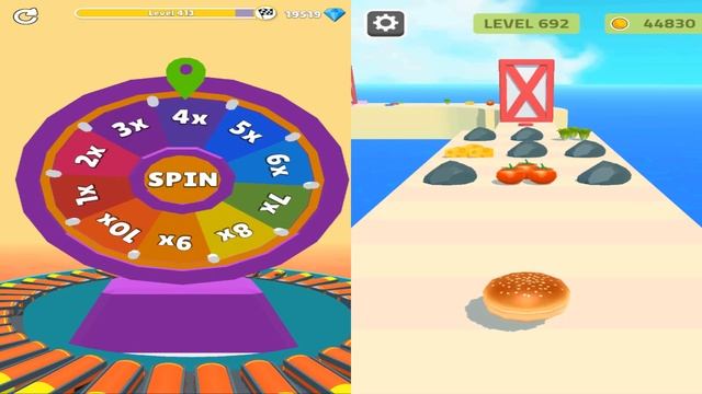 Satisfying Mobile Games 2023 - Battery Run, Sandwich Runner, Going Balls, Shape Shifting, A-Z Run.. смотреть онлайн