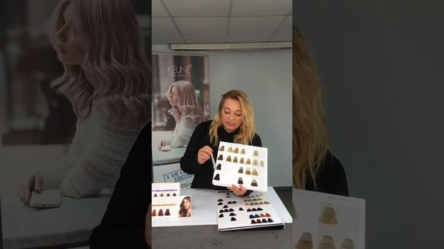 Алина Завьялова: классификация палитр Keune смотреть онлайн