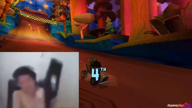 Angry Korean Gamer Plays Angry Birds GO! смотреть онлайн