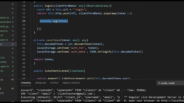 Security in Angular | Build Your Website From Scratch P3 | JSON Web Token in Front End смотреть онлайн