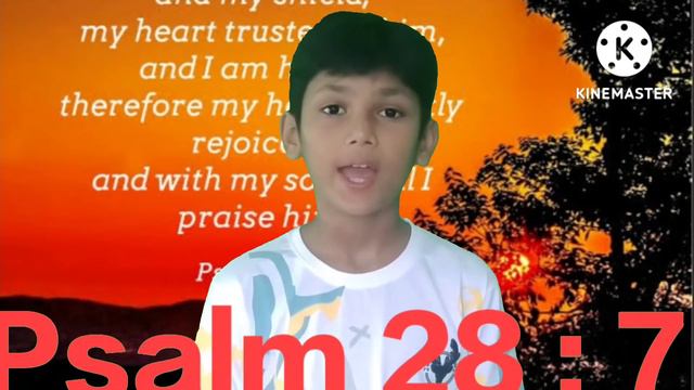 Psalm 28 : 7 in English#abc #nagpur#churchonline#church# смотреть онлайн