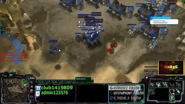 PLAY4U : Boris. Играем в STARCRAFT 2 Архонт,1на1 и 2на2 смотреть онлайн