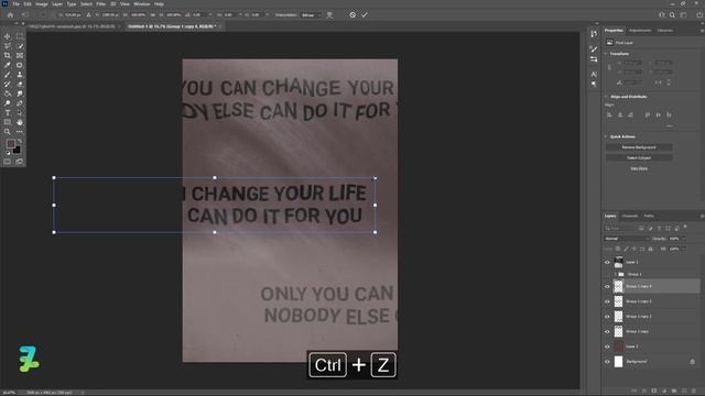 Blurry and Zoom Effect ala mishko.co - Tutorial Photoshop CC 2022 смотреть онлайн