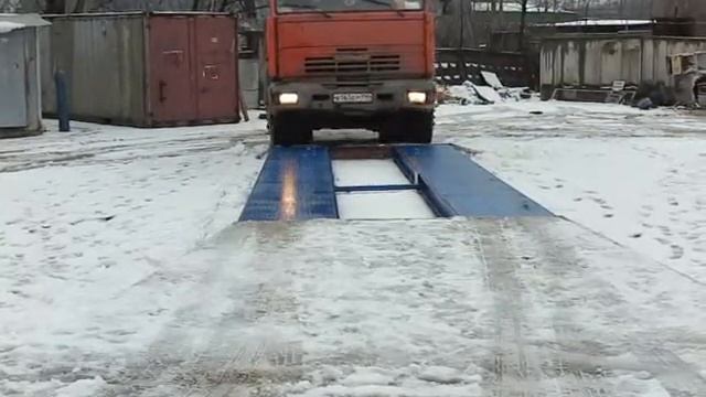 Как происходит взвешивание металлолома смотреть онлайн