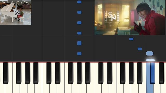 Xamdam Sobirov & Gulinur - Yuragimni Yaraladi / Piano Cover
