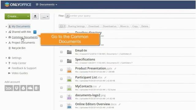 Providing guest access in ONLYOFFICE смотреть онлайн